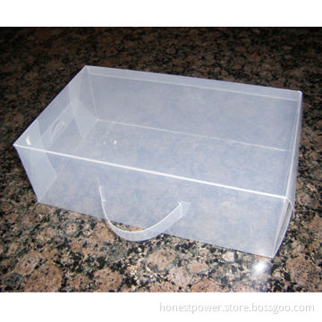 Shoe Box, Made of Eco-friendly PP, Strong and Durable, Customized Sizes and Designs are Accepted